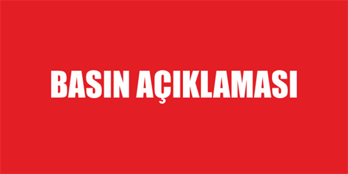 Kaymakamlığımızdan Basın Açıklaması